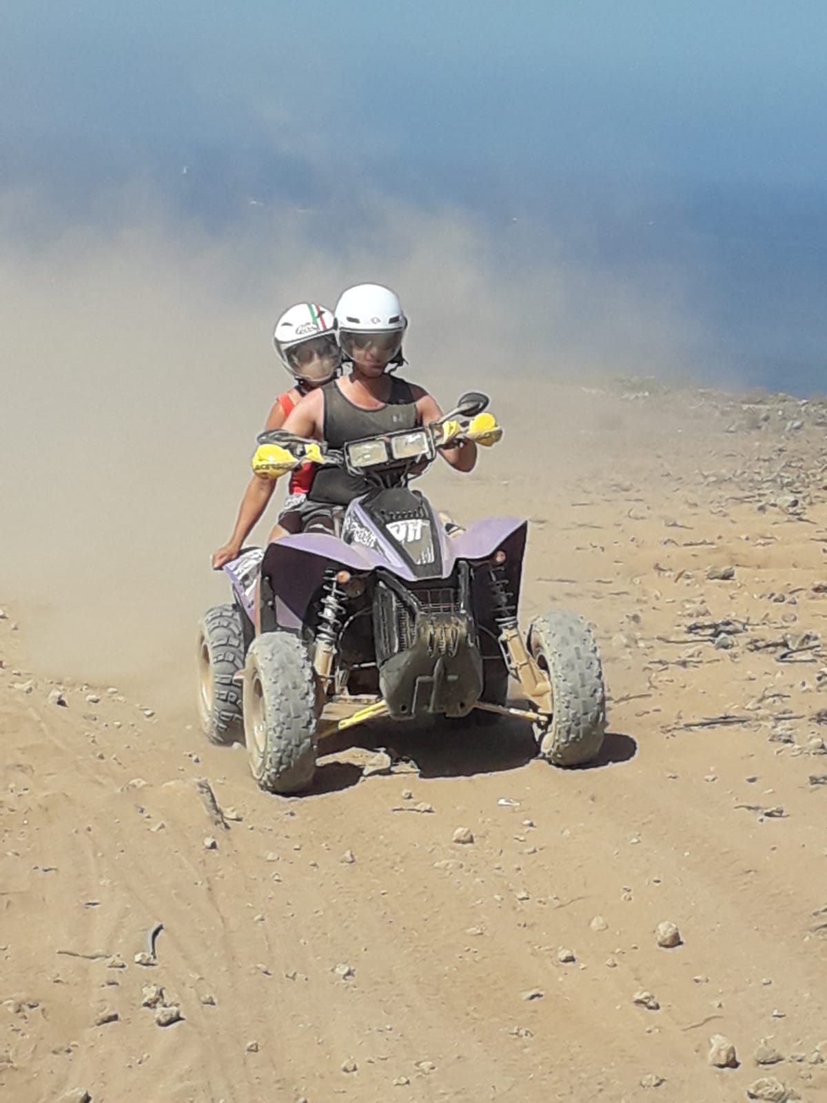 Tourists like to quad Tenerife