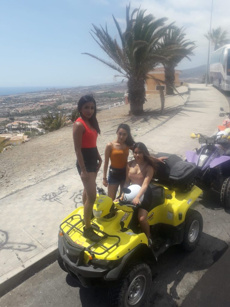 Thank you for joining us on the 8th of July 2019 on the Costa Adeje Quad Excursion!
We hope you had a great time!